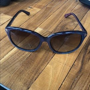 Tom ford designer sunglasses blue red